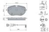 Brake Pad Set, disc brake -