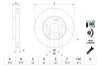 Brake Disc MERCEDES-BENZ - 169 421 08 12