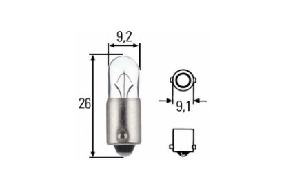 Bulb, direction indicator 12V/4W N 017 717 2 - ST