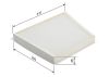 Filter, cabin air MERCEDES-BENZ - 211 830 02 18