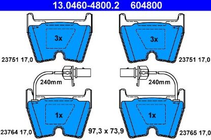 Brake Pad Set, disc brake -