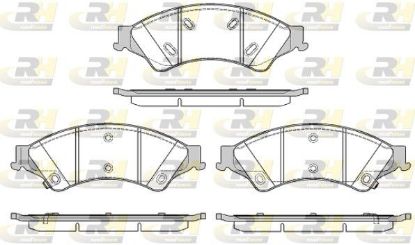 Brake Pad Set, disc brake MAZDA - UCYR-33-23ZA, FORD - 1 723 538
