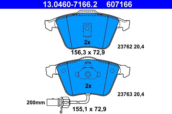 Brake Pad Set, disc brake -