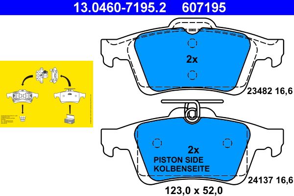 Brake Pad Set, disc brake -