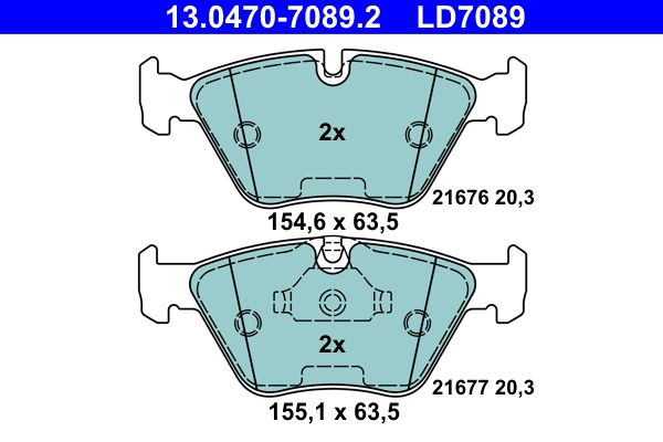 Brake Pad Set, disc brake -