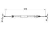 Cable Pull, parking brake -