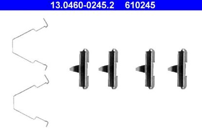 Accessory Kit, disc brake pad -