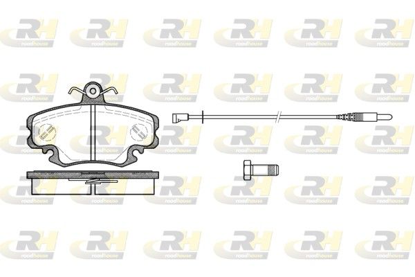 Brake Pad Set, disc brake Renault Twingo1.2 16V 01- esi