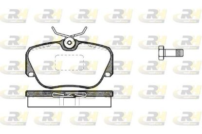 Brake Pad Set, disc brake MERCEDES-BENZ - 002 420 02 20