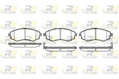 Brake Pad Set, disc brake Hyundai ELANTRA,SONATA 98-02