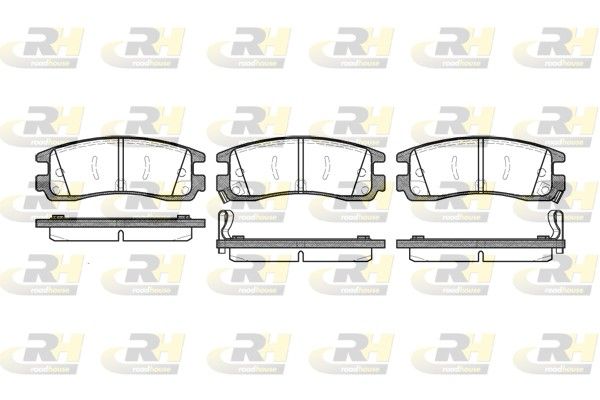 Brake Pad Set, disc brake OPEL SINTRA 2.2 DTI