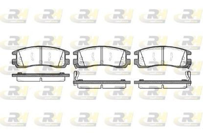 Brake Pad Set, disc brake OPEL SINTRA 2.2 DTI
