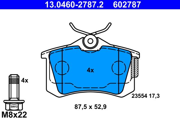 Brake Pad Set, disc brake -
