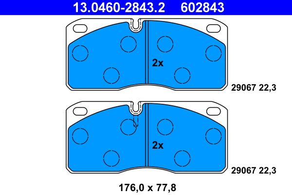 Brake Pad Set, disc brake -