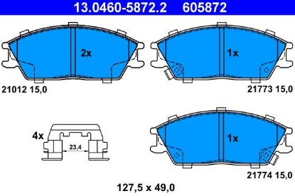 Brake Pad Set, disc brake -