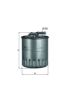 Fuel Filter MERCEDES-BENZ - 628 092 01 01