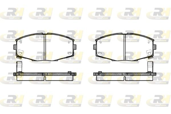 Brake Pad Set, disc brake Toyota SUPRA 3,0 86-93 esim.