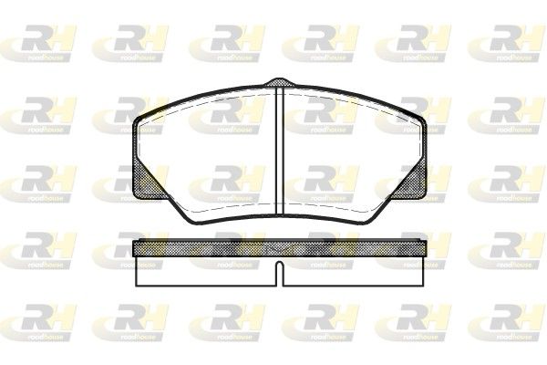Brake Pad Set, disc brake Ford 5023486
