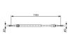 Cable Pull, parking brake -