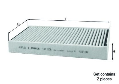 Filter, cabin air BMW - 64 11 6 835 405