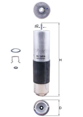 Fuel Filter MERCEDES-BENZ - 626 090 04 52