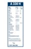 Wiper Blade A330H tagumine 330mm