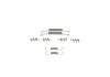 Accessory Kit, parking brake shoes -