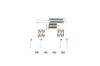 Accessory Kit, brake shoes -