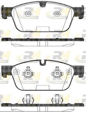 Brake Pad Set, disc brake MERCEDES-BENZ - 007 420 79 20