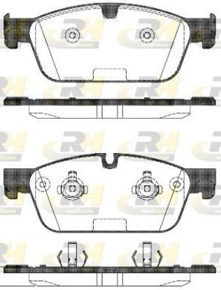 Brake Pad Set, disc brake MERCEDES-BENZ - 007 420 79 20