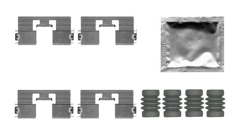 Accessory Kit, disc brake pad -