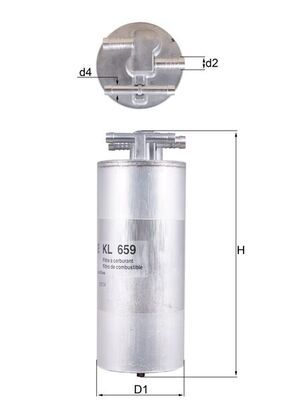 Fuel Filter VAG - 4F0 127 401H