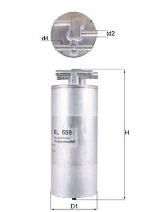 Fuel Filter VAG - 4F0 127 401H