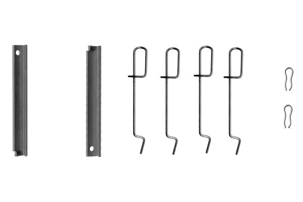 Accessory Kit, disc brake pad -