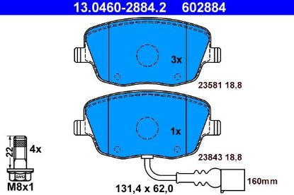 Brake Pad Set, disc brake -
