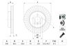 Brake Disc BMW - 34 10 6 898 723