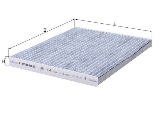 Filter, cabin air Hyundai