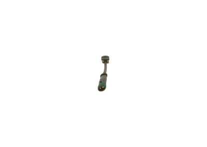 Warning Contact, brake pad wear -