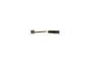 Warning Contact, brake pad wear -