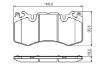 Brake Pad Set, disc brake LAND ROVER - LR083935