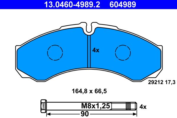 Brake Pad Set, disc brake -
