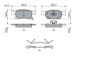 Brake Pad Set, disc brake -