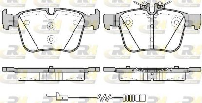 Brake Pad Set, disc brake MERCEDES-BENZ - 008 420 13 20