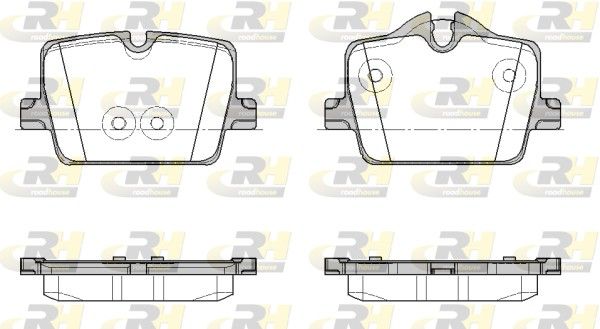 Brake Pad Set, disc brake BMW SERIE 3 (03/19-) 34206888831