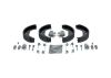 Brake Shoe Set, parking brake -