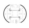 Brake Shoe Set, parking brake -
