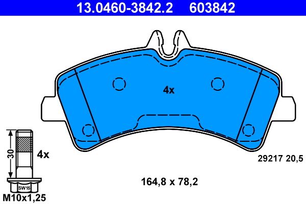 Brake Pad Set, disc brake -