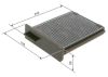 Filter, cabin air -