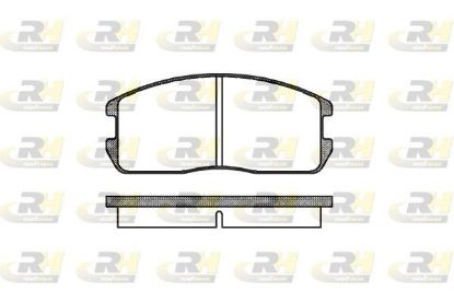 Brake Pad Set, disc brake MITS.LANCER,COLT 84-89 esim. Brake Pad Set, disc brake MITS.LANCER,COLT 84-89 esim.