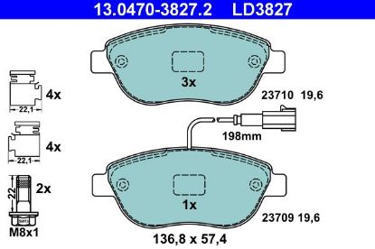 Brake Pad Set, disc brake -